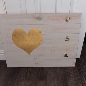 Kirkland's Natural Wood Wall Art with Gold Accents